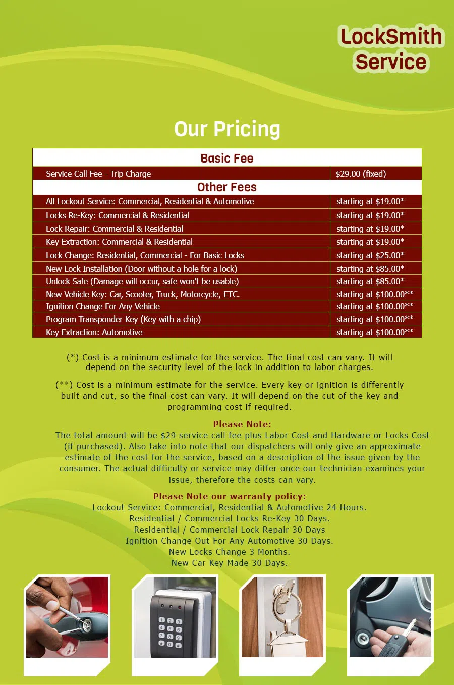 Locksmith Lock Store Tampa, FL 813-778-0311